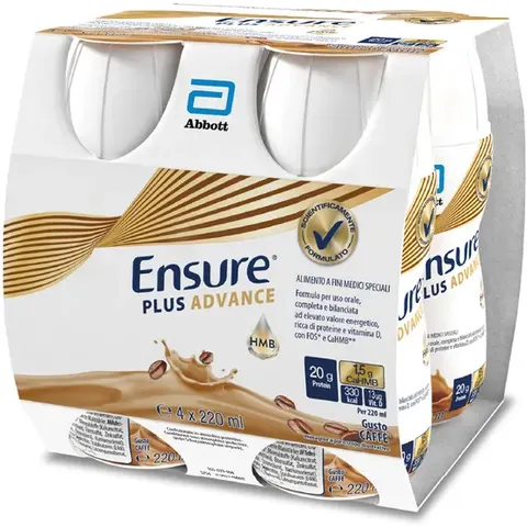 Abbott Ensure Plus Advance Caffè, 4 x 220 ml – immagine 2