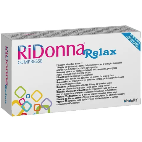 BIODELTA Srl RIDONNA Relax 30 Cpr – immagine 3