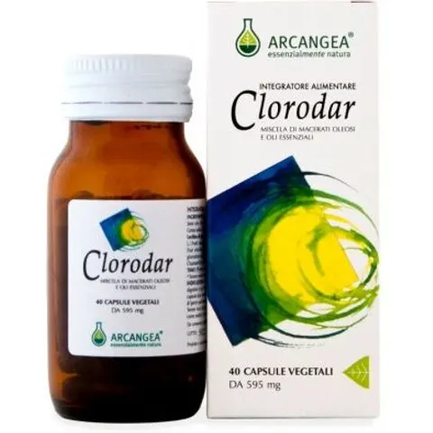 Arcangea Clorodar 40 Capsule Vegetali – immagine 3