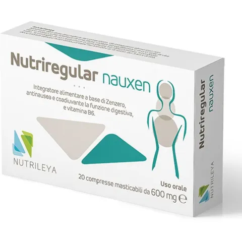 NUTRILEYA Srl NUTRIREGULAR NAUXEN 20CPR – immagine 3