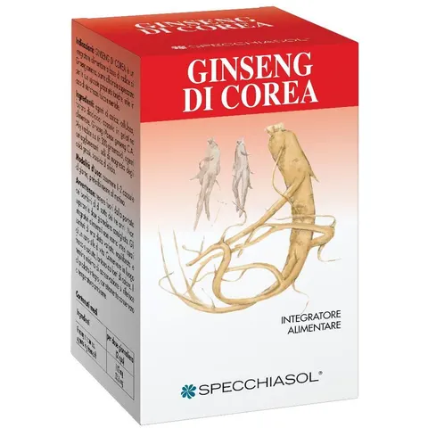 Specchiasol Ginseng Di Corea Radice 60 Capsule – immagine 3