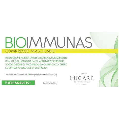 eucare Bioimmunas 20 Compresse – immagine 2