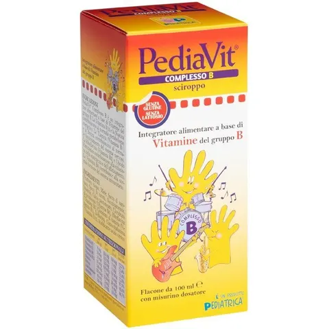 pediatrica Pediavit complesso b sciroppo 100 ml – immagine 3
