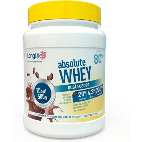 long life Longlife absolute whey cacao – immagine 4