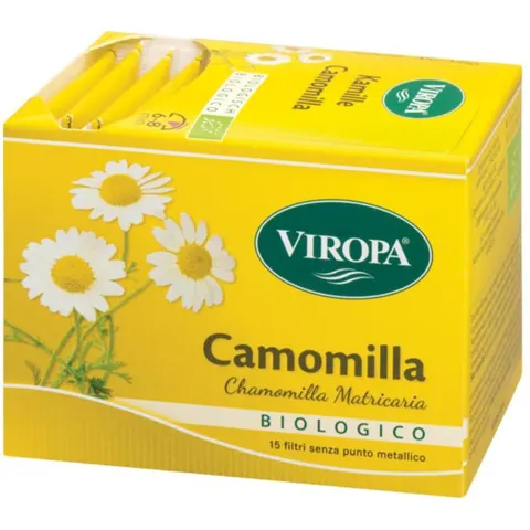 viropa camomilla bio 15 Bustine – immagine 2