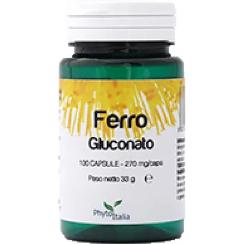PHYTOITALIA Srl FERRO GLUCONATO 100CPS – immagine 3
