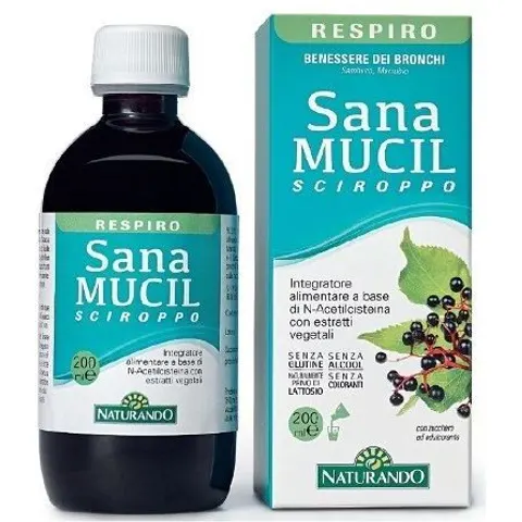 naturando srl Sanamucil sciroppo 200 ml – immagine 3