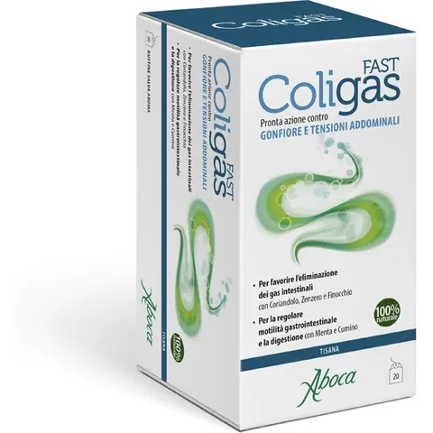 Aboca Coligas Fast Tisana 20bust – immagine 3