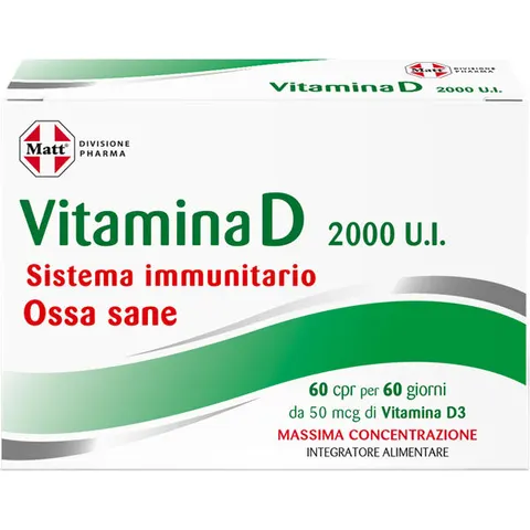 matt pharma vitamina d 60 compresse – immagine 3