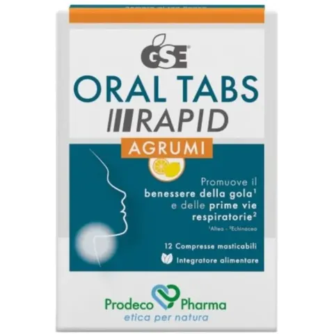 gse oral Tabs Rapid 12 Compresse – immagine 4