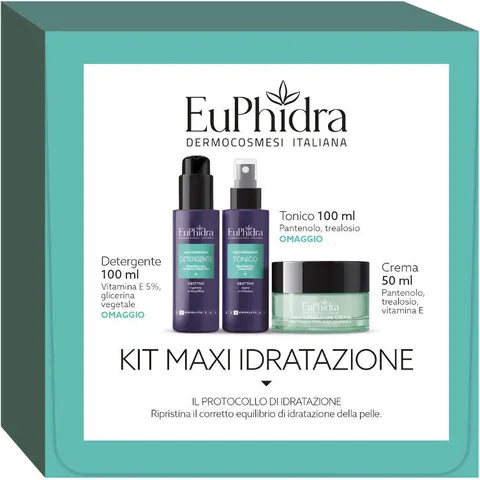 EUPHIDRA Kit Maxi Idratazione M – immagine 3
