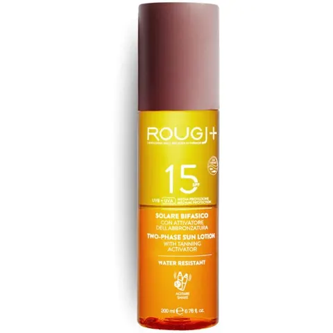 Rougj Solare SPF15 Bifasico 200 ml – immagine 3