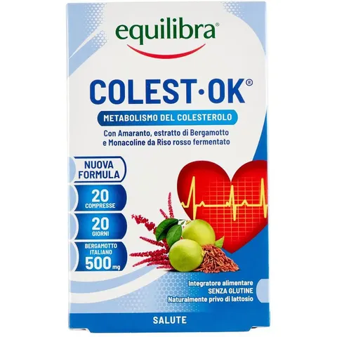 equilibra Colest-Ok Integratore per il Colesterolo 20 Compresse – immagine 4