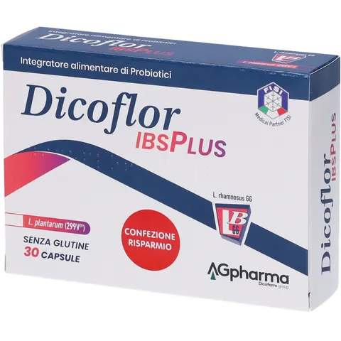 DICOFARM SpA Dicofarm, Dicoflor IBSPlus, 30 Capsule – immagine 2
