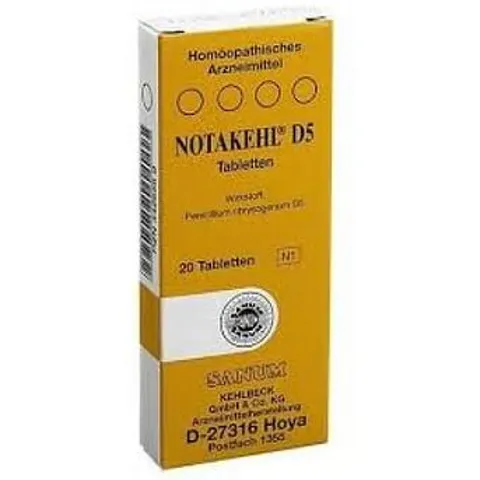 Sanum-Kehlbeck Notakehl D5 20 Compresse – immagine 2