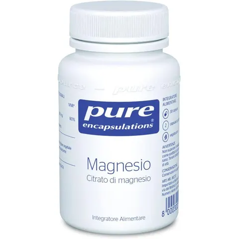 nestle' Pure encapsulations magnesio 30 capsule – immagine 3