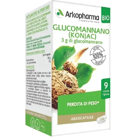 arkofarm arkocapsule Glucomannano 130 Capsule – immagine 5