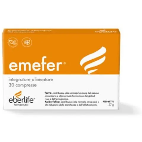 eberlife farmaceutici Emefer 30compresse – immagine 4