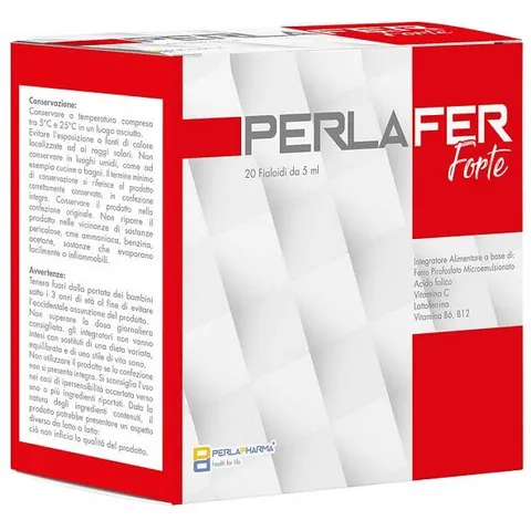 perla pharma srl Perlafer forte 20f.5ml – immagine 3