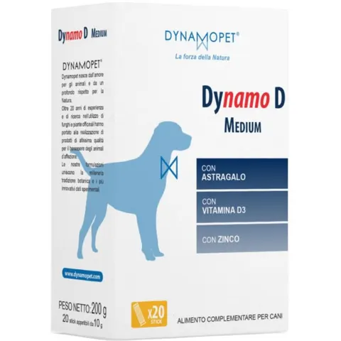 DYNAMOPET Srl DYNAMO D MEDIUM 20STICK 10G – immagine 3