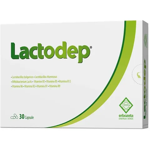 ERBOZETA SpA Lactodep, 30 Capsule – immagine 3