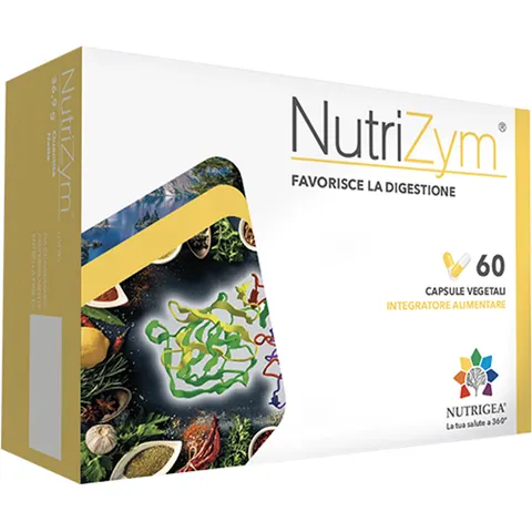 nutrigea srl Nutrizym 60 capsule – immagine 2