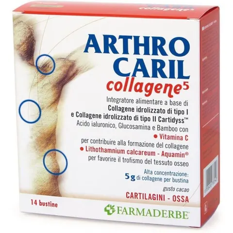 Farmaderbe Arthrocaril Collagene 14 Bustine – immagine 4