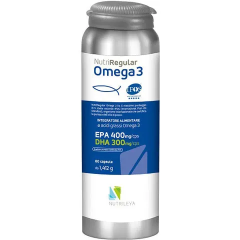 NUTRILEYA Nutriregular Omega 3 80 Capsule – immagine 4