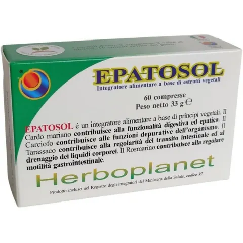 Herboplanet Epatosol 60 Compresse – immagine 4