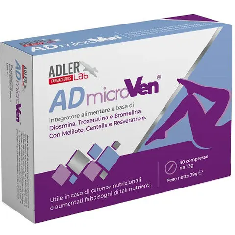 adler lab srl Admicroven 30 compresse – immagine 2