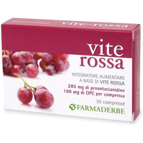 Farmaderbe Vite Rossa 30 Cpr Fdb – immagine 4