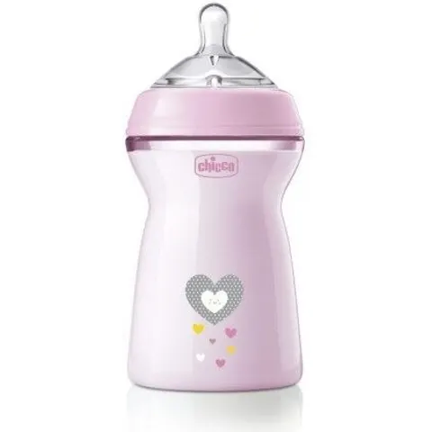 Chicco biberon nat feel pp 6m+ 330 ml bimba – immagine 3