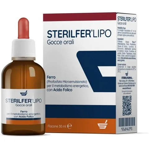 sterilfarma Sterilfer lipo gocce 30ml – immagine 3