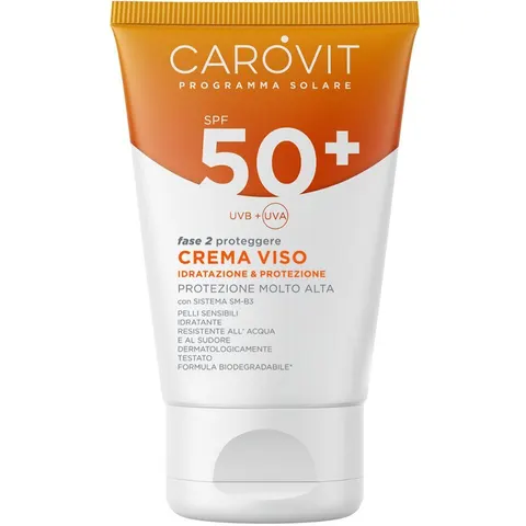 carovit programma solare crema viso spf50+ 50 ml – immagine 4