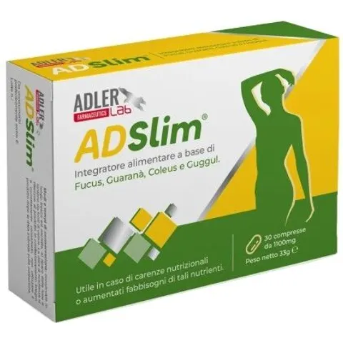 adler lab srl Adslim 30 compresse – immagine 2