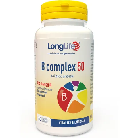 LongLife B Complex 50 TR 60 tavolette – immagine 4