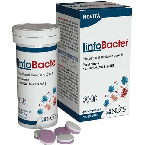 noos srl Linfobacter 30 compresse 700 mg – immagine 2