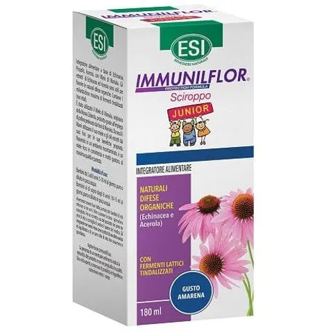 immunilflor Esi Sciroppo Junior Integratore Difese Immunitarie 180 ml – immagine 5