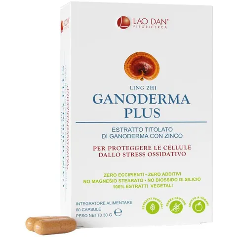 LAO DAN Srl GANODERMA Plus 60 Cpr LaoDan – immagine 3