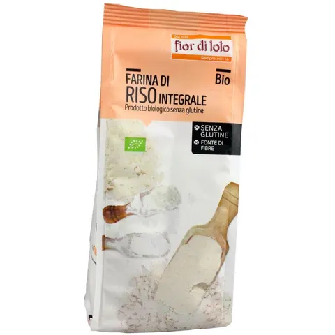 Biotobio Fdl Farina Int.Riso Bio 375g – immagine 3