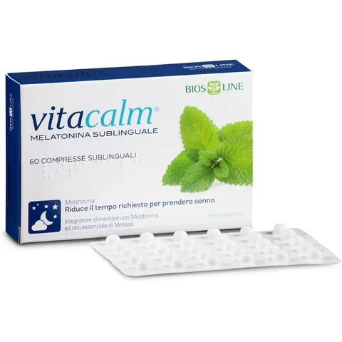 Vitacalm Melatonina Sublinguale 60 Compresse – immagine 5
