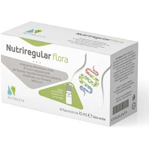 NUTRILEYA Srl NUTRIREGULAR FLORA 10FL 10ML – immagine 3