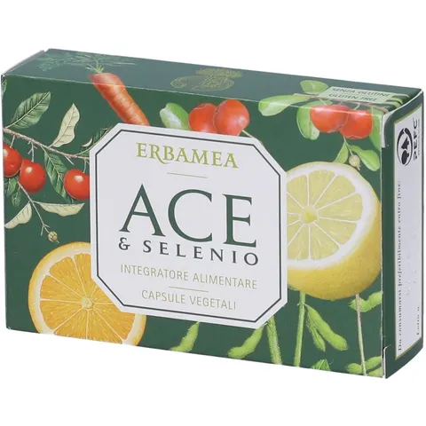 erbamea Ace e selenio 24 capsule vegetali – immagine 4