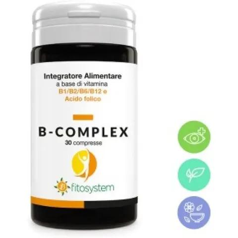 FITOSYSTEM DI C.G. B COMPLEX 30 Cpr – immagine 2
