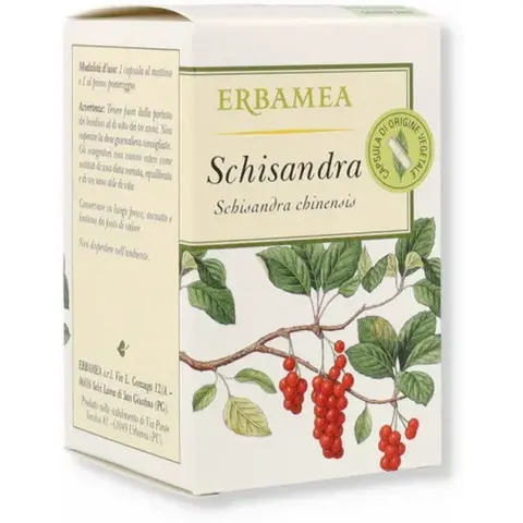 erbamea Schisandra 50 Capsule Veg.ebm – immagine 3
