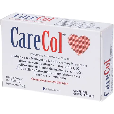 Interfarmac Carecol 30 Compresse – immagine 4