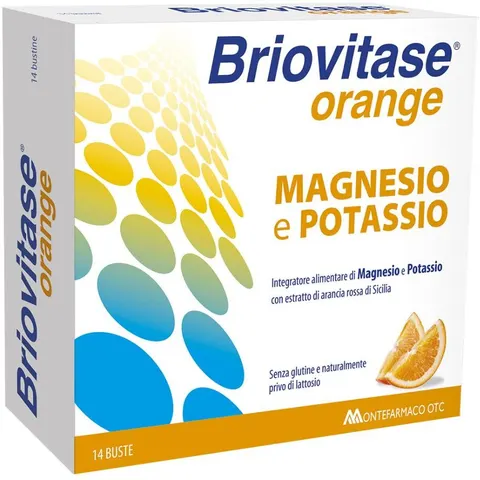 briovitase orange Magnesio Potassio 14 Bustine – immagine 3