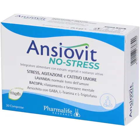ansiovit no stress 30 compresse – immagine 4