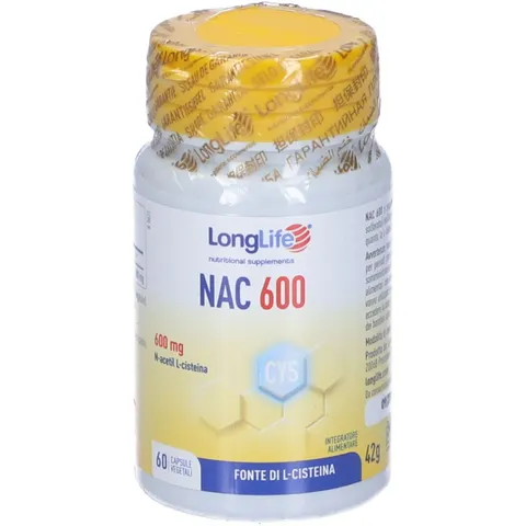 Longlife Nac 600mg 60 Capsule – immagine 4