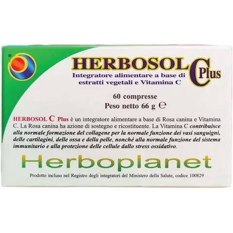 Herboplanet Herbosol C Plus 60 Compresse – immagine 4